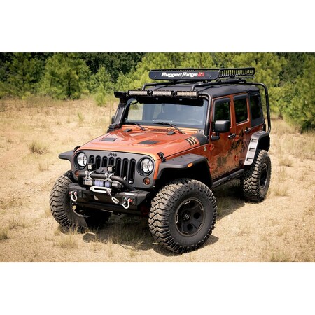 Rugged Ridge 07-16 WRANGLER(JK)FLAT POCKET FLARE KIT 11640.1